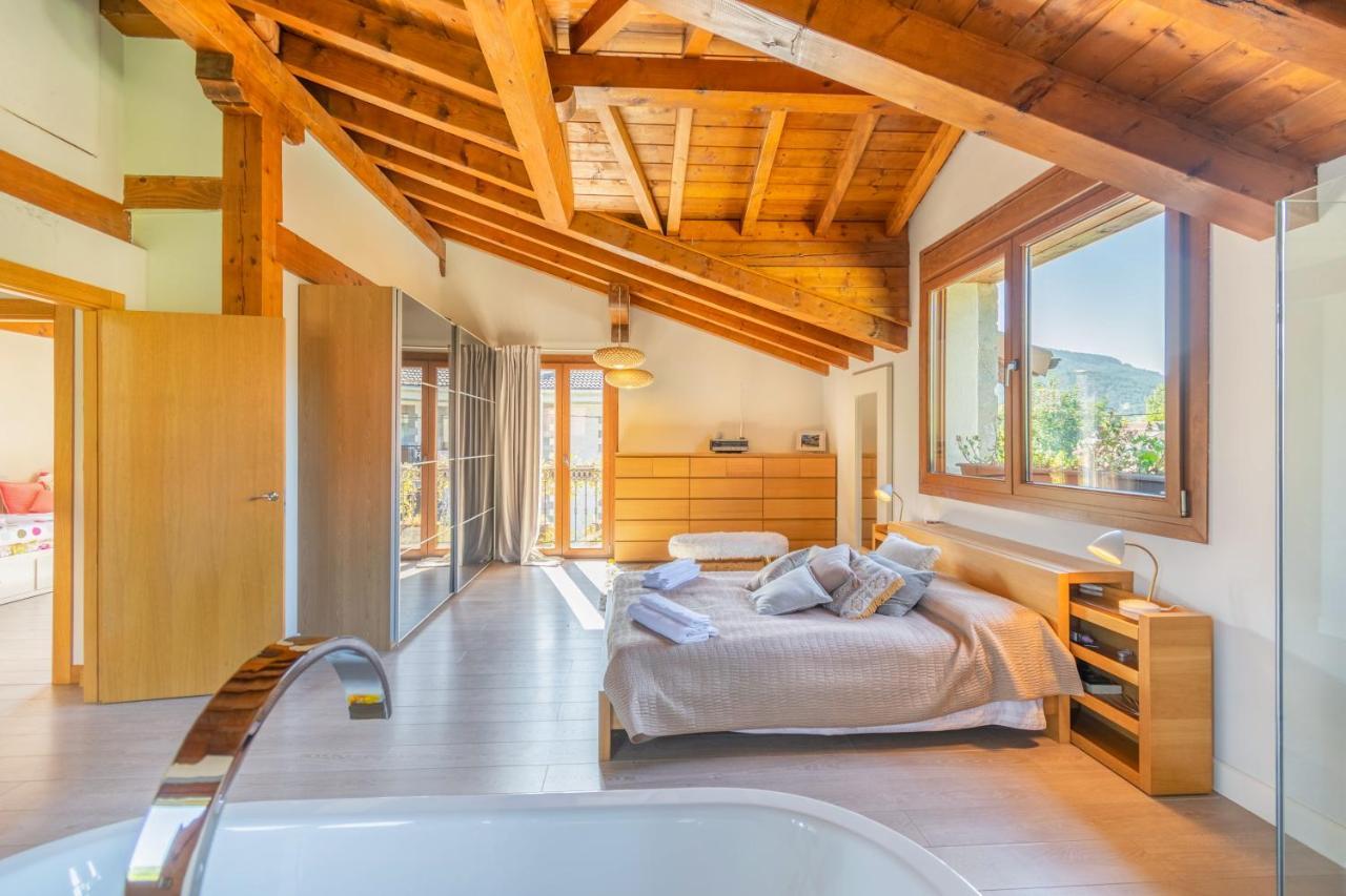 Casa Patxi, Espectacular Casa Rural Proxima A Pamplona Larrasoana Dış mekan fotoğraf