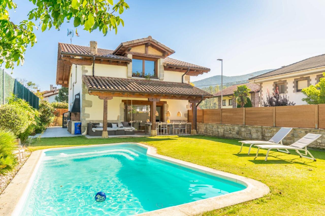 Casa Patxi, Espectacular Casa Rural Proxima A Pamplona Larrasoana Dış mekan fotoğraf