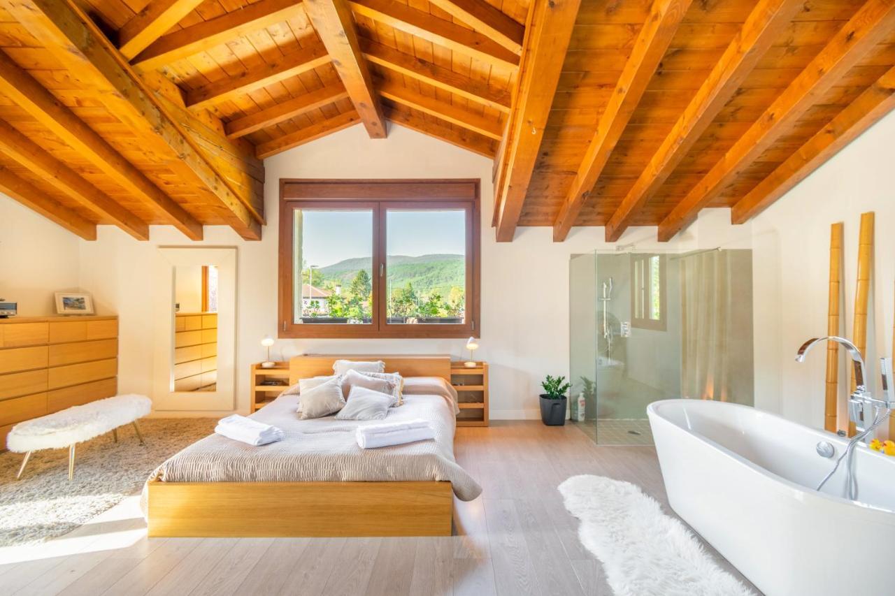 Casa Patxi, Espectacular Casa Rural Proxima A Pamplona Larrasoana Dış mekan fotoğraf