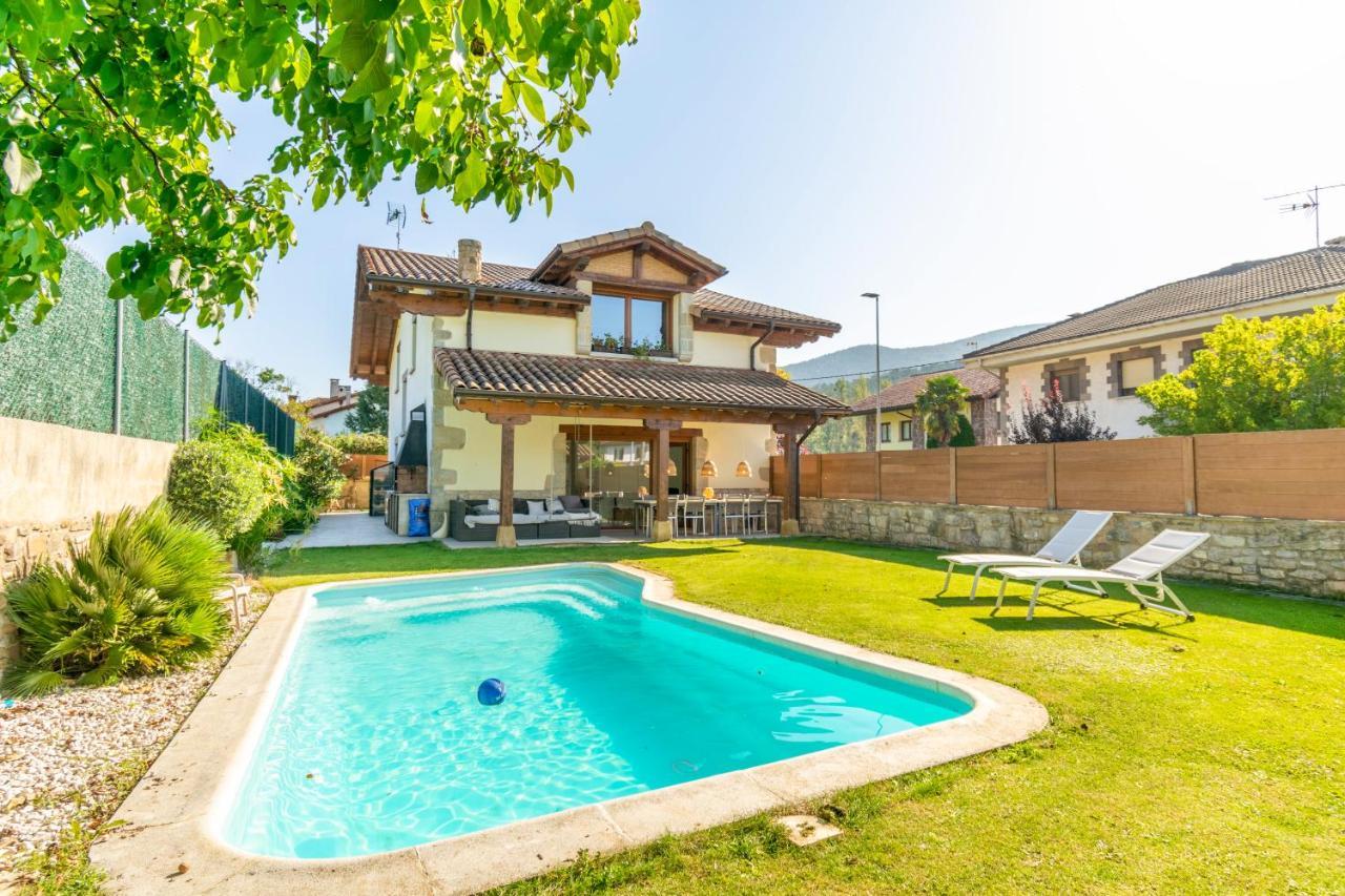 Casa Patxi, Espectacular Casa Rural Proxima A Pamplona Larrasoana Dış mekan fotoğraf